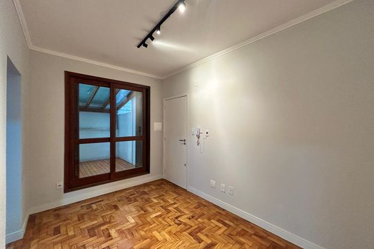 Sala de apartamento à venda com 1 quarto, 49m² em Centro, São Leopoldo