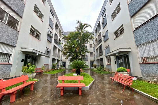 Fachada de apartamento à venda com 1 quarto, 49m² em Centro, São Leopoldo