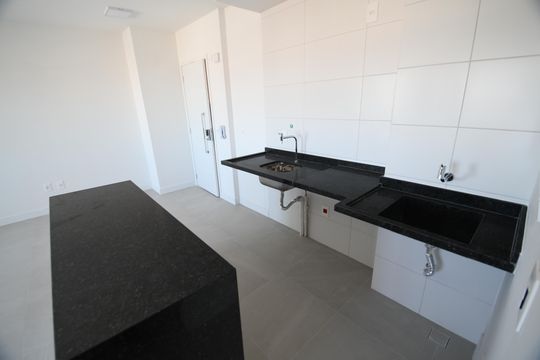 Cozinha de kitnet/studio à venda com 1 quarto, 48m² em Centro, Campinas
