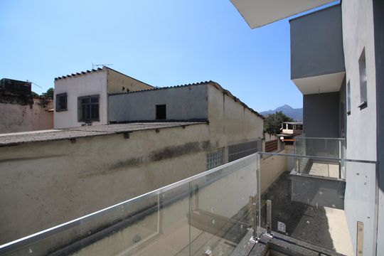 Suíte 2 - Varanda de casa de condomínio à venda com 2 quartos, 81m² em Tanque, Rio de Janeiro