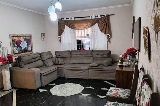 Sala de casa à venda com 3 quartos, 120m² em Parque São Rafael, São Paulo