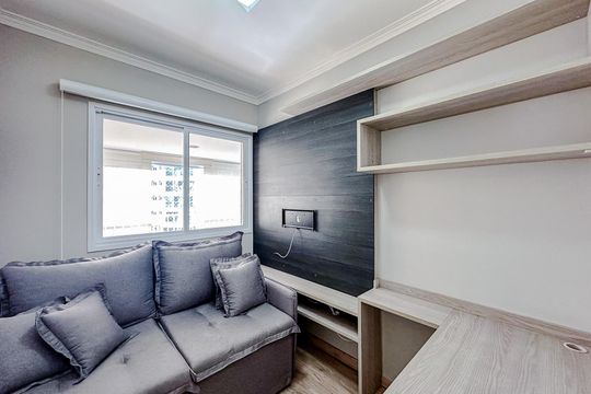 Quarto 2 de apartamento para alugar com 3 quartos, 93m² em Vila Regente Feijó, São Paulo
