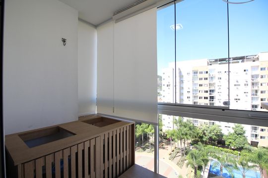 Varanda da Sala de apartamento para alugar com 3 quartos, 72m² em Anil, Rio de Janeiro