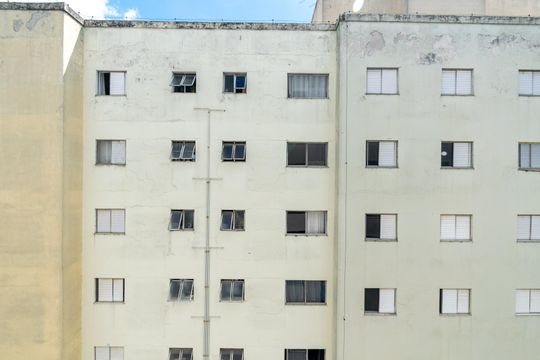Vista da Suíte de apartamento para alugar com 1 quarto, 28m² em Jardim Oriental, São Paulo