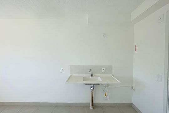 Cozinha de apartamento para alugar com 2 quartos, 32m² em Vila Maria, São Paulo