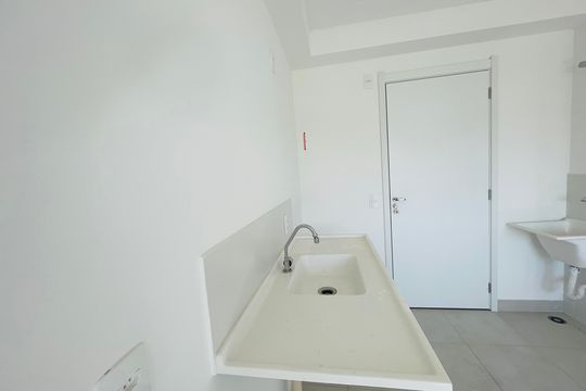 Cozinha de apartamento para alugar com 2 quartos, 32m² em Vila Maria, São Paulo