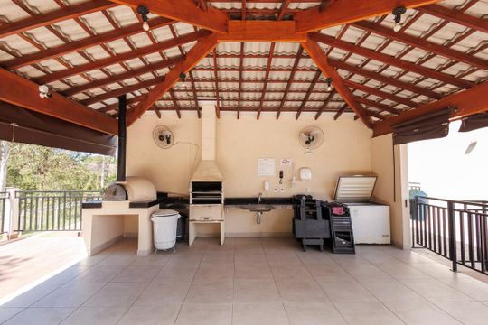 Área comum - Churrasqueira de apartamento para alugar com 2 quartos, 55m² em Independência, Taubaté