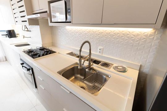 Cozinha de apartamento à venda com 3 quartos, 72m² em Ipiranga, São Paulo