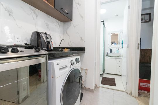 Área de Serviço de apartamento para alugar com 2 quartos, 34m² em Cidade Patriarca, São Paulo