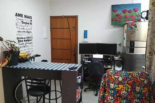 Apartamento à venda com 2 quartos, 44m² em Vila Alto de Santo Andre, Santo André