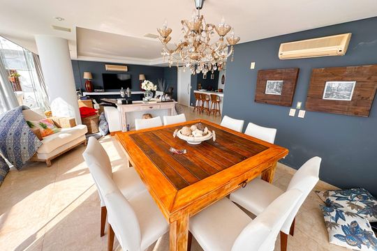 Sala de Jantar de apartamento para alugar com 4 quartos, 250m² em Canasvieiras, Florianópolis