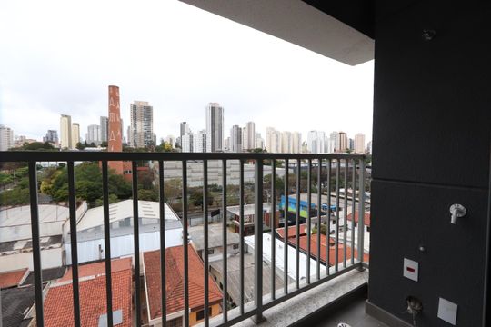 Varanda de kitnet/studio para alugar com 1 quarto, 23m² em Jardim Aurelia, São Paulo