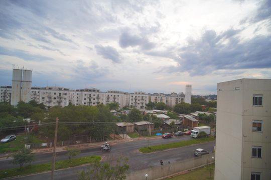 Vista do Quarto 1 de apartamento para alugar com 2 quartos, 40m² em Santos Dumont, São Leopoldo