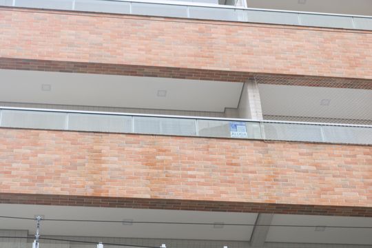 Fachada de apartamento para alugar com 2 quartos, 70m² em Vila Caiçara, Praia Grande