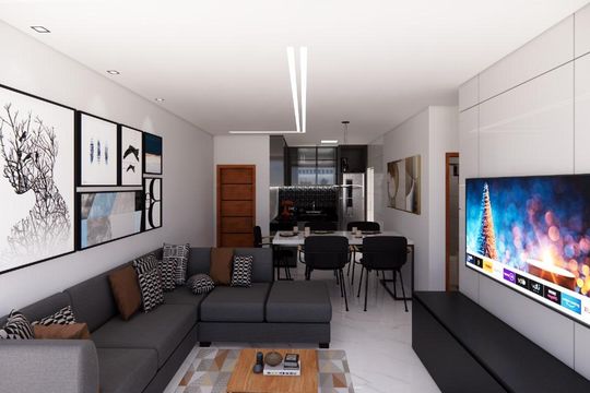 Apartamento à venda com 3 quartos, 118m² em Cabral, Contagem