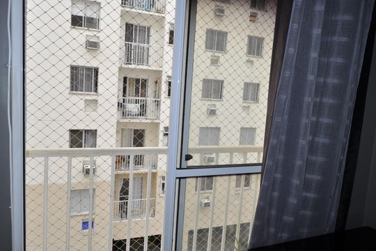 Varanda da Sala de apartamento à venda com 2 quartos, 50m² em Engenho de Dentro, Rio de Janeiro