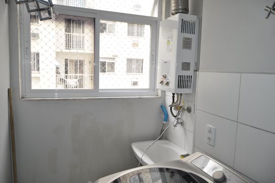 Área de Serviço de apartamento à venda com 2 quartos, 50m² em Engenho de Dentro, Rio de Janeiro