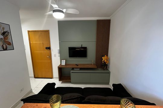 Sala/Cozinha de kitnet/studio à venda com 1 quarto, 29m² em Casa Verde, São Paulo