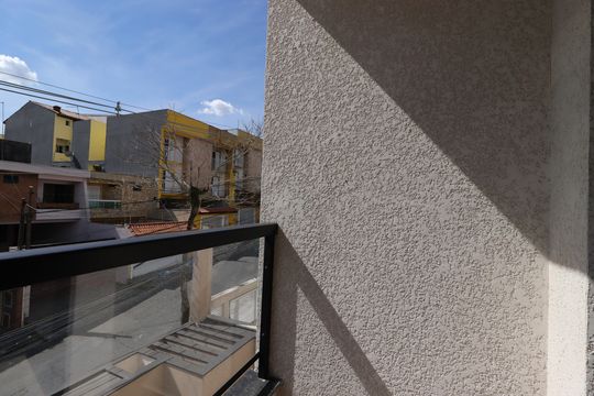 Sacada do Quarto de apartamento à venda com 2 quartos, 90m² em Vila Humaita, Santo André