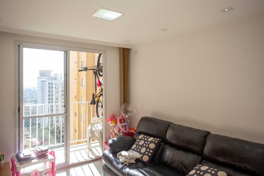 Sala de apartamento à venda com 3 quartos, 69m² em Centro, Diadema