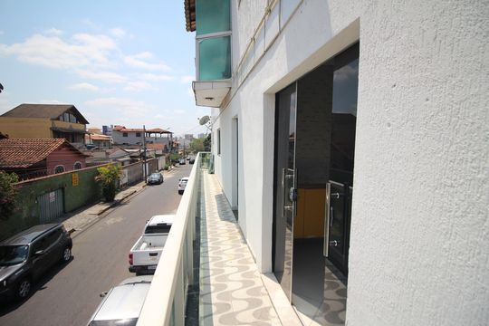 Varanda de apartamento à venda com 3 quartos, 200m² em Conjunto Agua Branca, Contagem