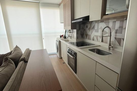 Cozinha de apartamento à venda com 2 quartos, 43m² em Vila Prudente, São Paulo
