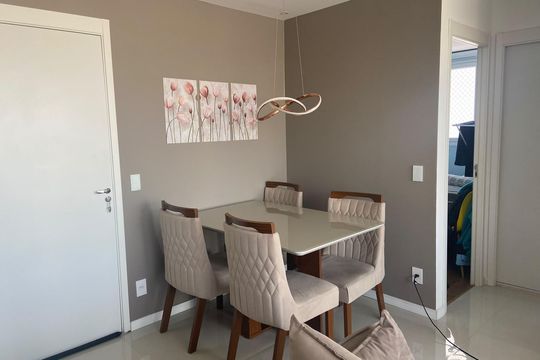 Sala de Jantar de apartamento à venda com 2 quartos, 43m² em Vila Prudente, São Paulo