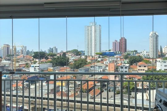 Vista Sala de apartamento à venda com 2 quartos, 43m² em Vila Prudente, São Paulo
