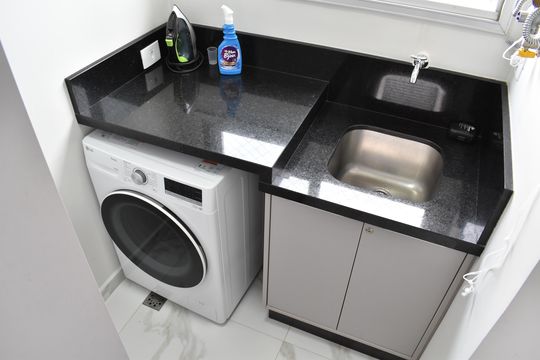 Área de Serviço de apartamento para alugar com 3 quartos, 92m² em Centro, Curitiba