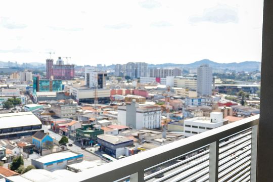 Vista da Sacada da Sala de apartamento à venda com 2 quartos, 66m² em Centro, Osasco