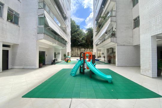 Área comum playground de apartamento para alugar com 2 quartos, 103m² em Leblon, Rio de Janeiro