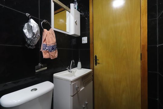 Banheiro Social de apartamento para alugar com 2 quartos, 45m² em Canudos, Novo Hamburgo