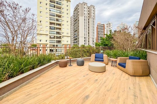 Área comum de kitnet/studio à venda com 1 quarto, 25m² em Vila Mariana, São Paulo
