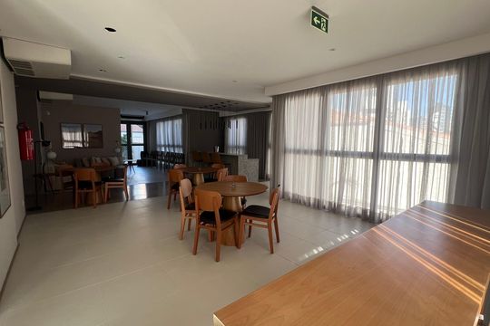 Área comum de apartamento à venda com 1 quarto, 24m² em Pinheiros, São Paulo