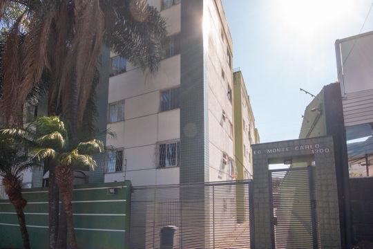 Fachada de apartamento à venda com 3 quartos, 65m² em Castelo, Belo Horizonte