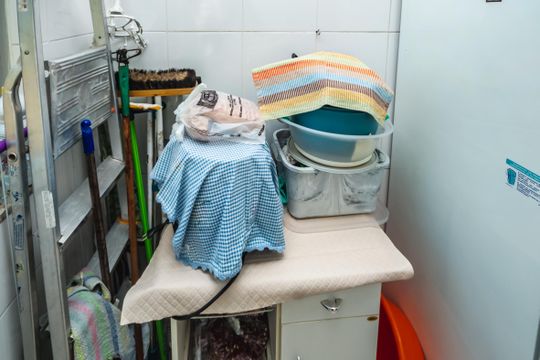 Área de Serviço de apartamento à venda com 3 quartos, 65m² em Castelo, Belo Horizonte