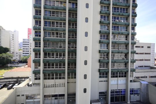 Vista da Sala de apartamento à venda com 2 quartos, 33m² em Sé, São Paulo