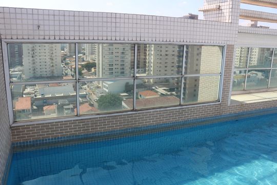 Área comum - Piscina de apartamento à venda com 3 quartos, 154m² em Santa Paula, São Caetano do Sul