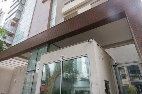 Fachada de kitnet/studio para alugar com 1 quarto, 38m² em Chácara Santo Antônio (zona Sul), São Paulo