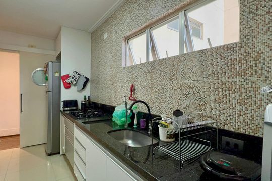 Cozinha de apartamento à venda com 3 quartos, 86m² em Perdizes, São Paulo