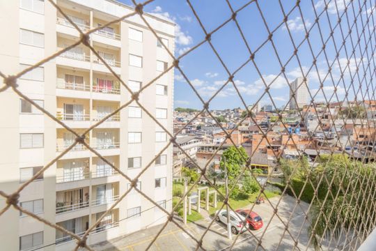 Vista de apartamento à venda com 2 quartos, 62m² em Jaguaribe, Osasco