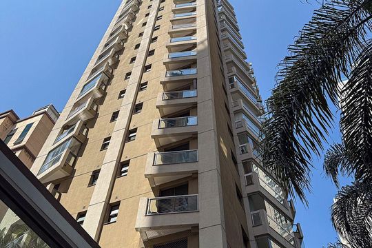 Fachada de apartamento à venda com 2 quartos, 103m² em Vila Olímpia, São Paulo