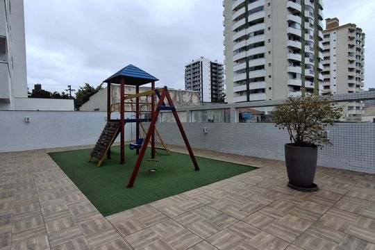Área comum - Playground de apartamento para alugar com 2 quartos, 62m² em Barreiros, São José