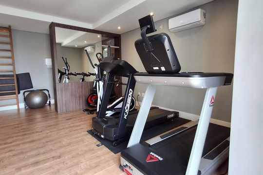 Área comum - Academia de apartamento para alugar com 2 quartos, 62m² em Barreiros, São José