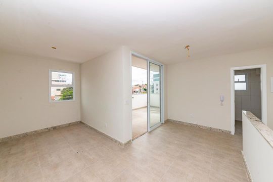 Sala 2 de apartamento à venda com 2 quartos, 102m² em Castelo, Belo Horizonte