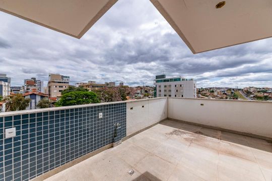 Varanda - Sala 2 de apartamento à venda com 2 quartos, 102m² em Castelo, Belo Horizonte
