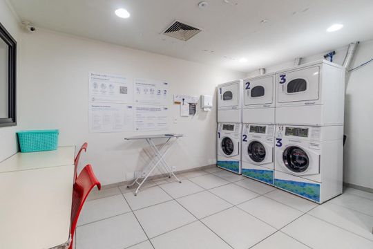 Área comum - Lavanderia de apartamento à venda com 1 quarto, 33m² em Jardim Paulista, São Paulo