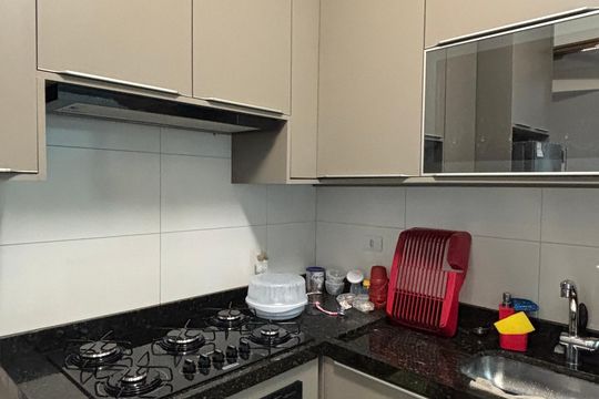 Cozinha de casa à venda com 2 quartos, 145m² em Vila Curuçá, Santo André
