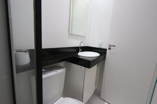 Banheiro de apartamento para alugar com 2 quartos, 34m² em Vila Graciosa, São Paulo