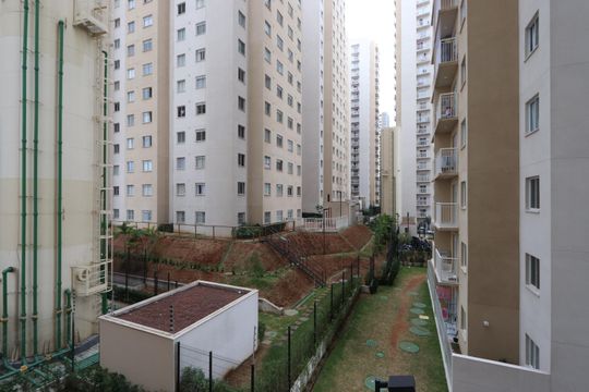 Vista da Sala de apartamento para alugar com 2 quartos, 34m² em Vila Graciosa, São Paulo